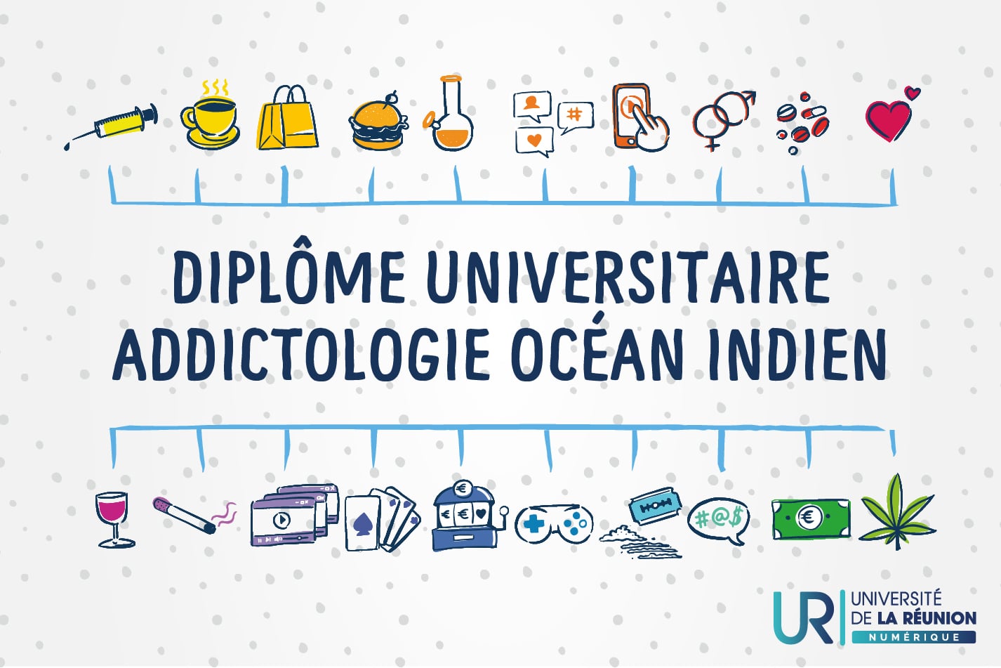 Diplôme Universitaire Addictologie Océan Indien
